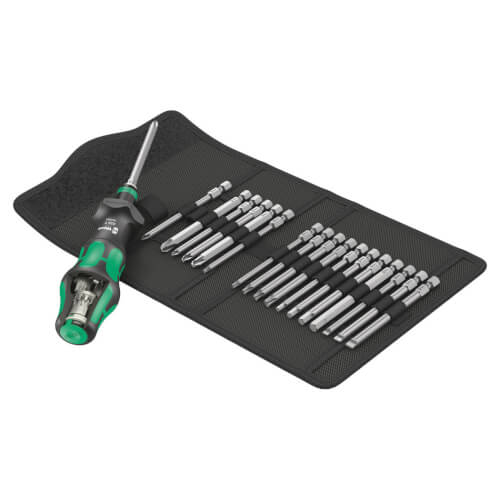 Kraftform Kompakt Turbo 1 Metric 19-Piece Screwdriver & Bit Set
