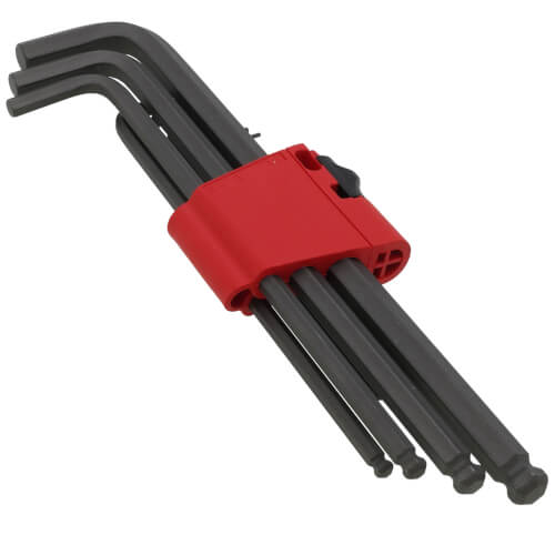 Main product image of 950/9 Hex-Plus 6 SB Metric 9-Piece L-Key Set w/ BlackLaser Surface Treatment