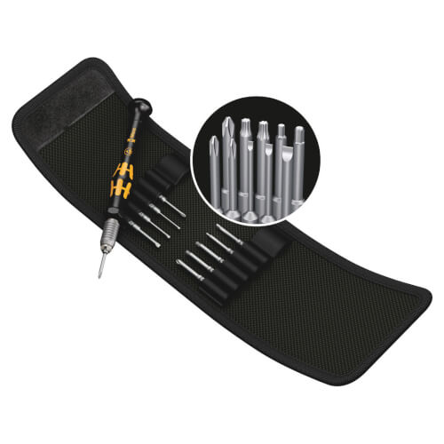 Main product image of Kraftform Kompakt Micro 11 ESD 1 11-Piece Screwdriver & Bit Set w/ Pouch