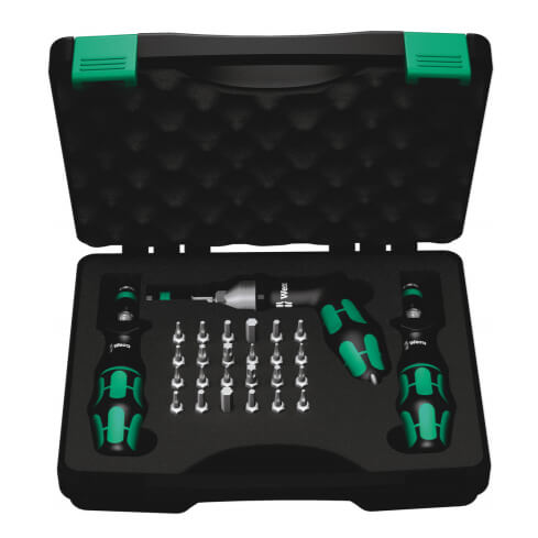 Main product image of 7440/41/42 Kraftform Torque Screwdriver Set, 0.3-6.0 Nm (27 Pieces)