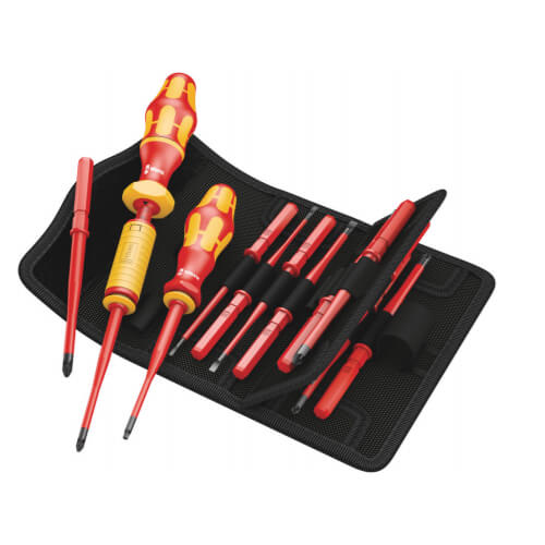 Main product image of Kraftform Kompakt VDE 16 Torque Screwdriver and Blade Set, 1.2-3.0 Nm Extra Slim 1 (16 Pieces)