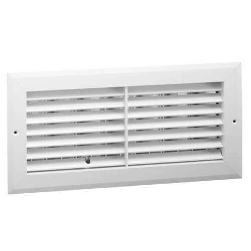 Main product image of 10" x 6" (Wall Opening Size) Side Wall Aluminum Return Grille (RHD45 Series)