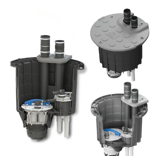 Main product image of Sanipit 24 GR Retrofit Pump Kit w/ 1 HP Grinder Pump and Air Pressure Switches