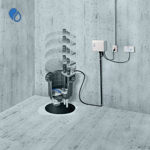 Main product image of Sanipit 24 GR Retrofit Pump Kit w/ 1 HP Grinder Pump and Air Pressure Switches