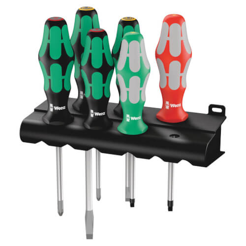 Main product image of 334/368/6 Kraftform Plus 6-Piece Screwdriver Set w/ Holder