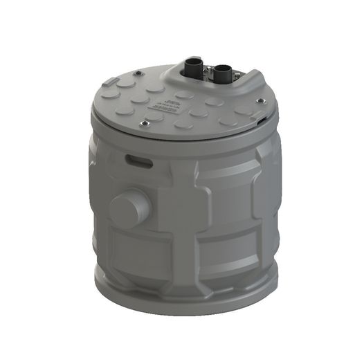 Main product image of Sanipit 24 GR CB Pre-Assembled Packaged Grinding 1 HP Pump System w/ Basin and Control Panel/Alarm