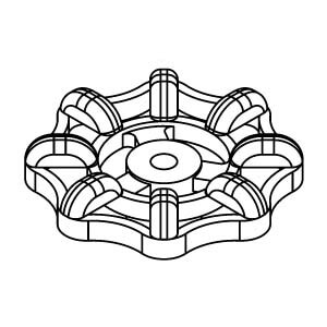 Main product image of Wheel Handle, 0540-003-000