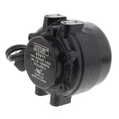 3.5" 51 Frame Unit Bearing Cast Iron Motor (9 Watt, 115V, 1550 RPM)
