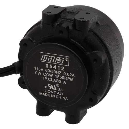 Main product image of 9 Watt Unit Bearing Cast Iron Motor, CCW, 50/60Hz (115V)