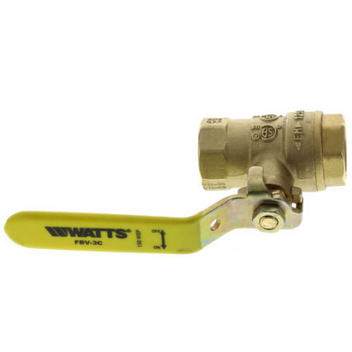 FBV-3C, 1/2" Full Port Threaded Ball Valve