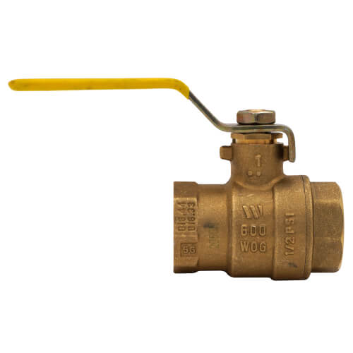 0547104 Watts 0547104 FBV3C, 1" Full Port Threaded Ball Valve