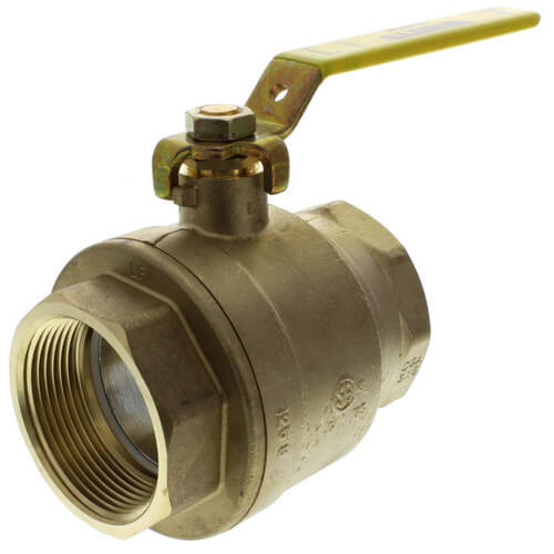 LFFBV-3C-M1, 2-1/2" Full Port Threaded Ball Valve, Lead Free