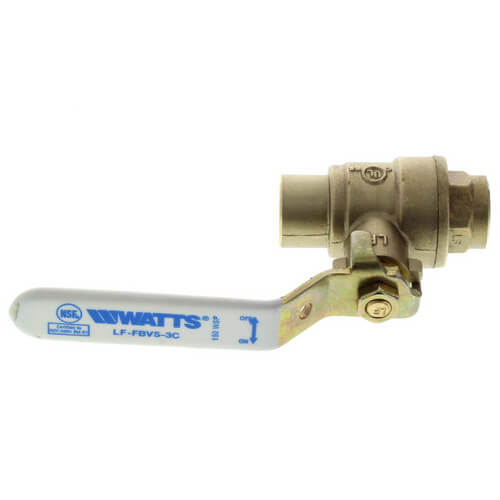 Main product image of LFFBVS-3C, 1/2" Full Port Sweat Ball Valve (Lead Free)