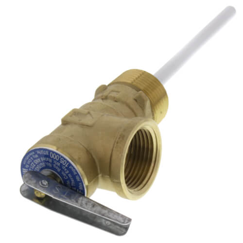 LF100XL-4 3/4" Lead Free Self Closing T & P Relief Valve
