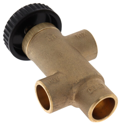 1/2" LFL70A-F Lead Free Lo-Temp Sweat Tempering Valve (100° - 130°)
