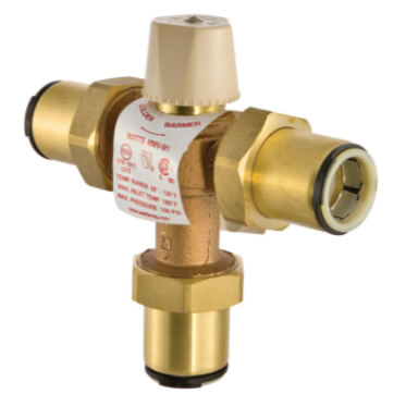 1/2" LFMMVM1 Push Fit Lead Free Mixing Valve
