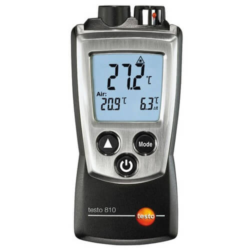 Main product image of 810, Pocket-Sized Infrared Temperature Meter (-22° to 572°F)