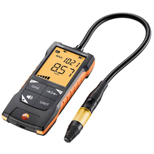 0560 3162 Testo 0560 3162 316 1 Gas Leak Detector With Flexible Probe