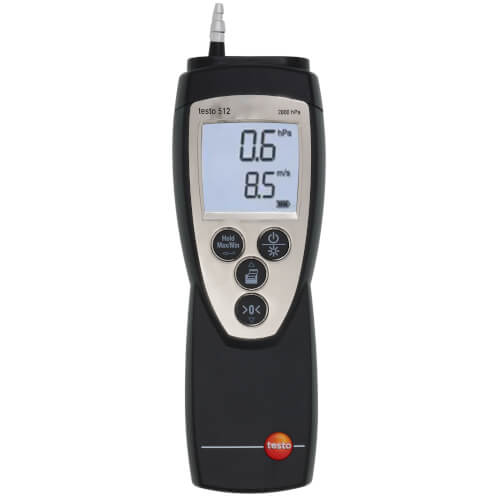 05605129 Testo 05605129 Differential Pressure Meter 0 to 2000 hPa