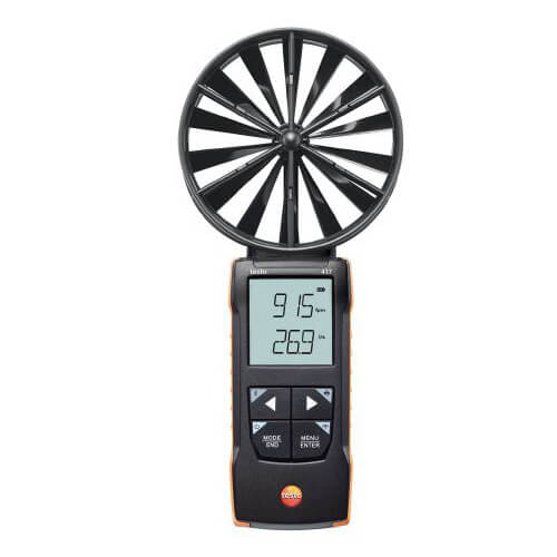 417 - Digital 100mm Vane Anemometer w/ App Connection