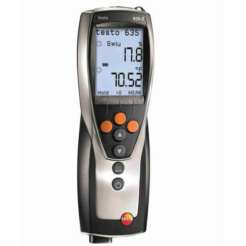Temperature and Moisture Meter