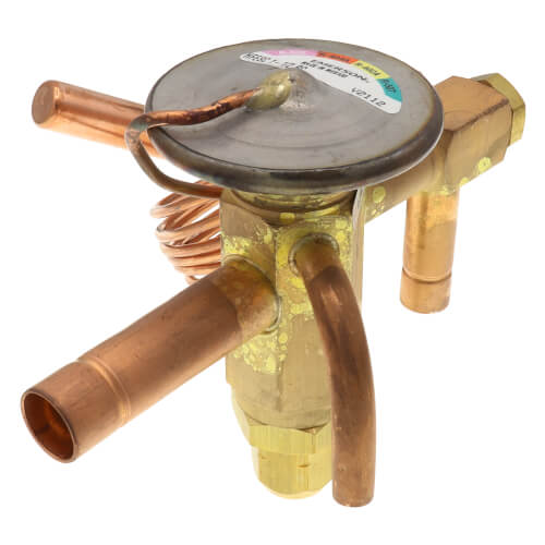 3/8" x 1/2" ODF Angle HFESC-Series Externally Equalized Valve (1.5 Ton)