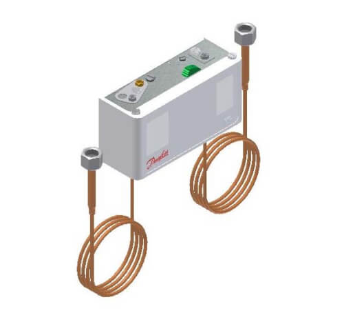 KP15 1/4" SPDT Pressure Switch w/ 36" Cap