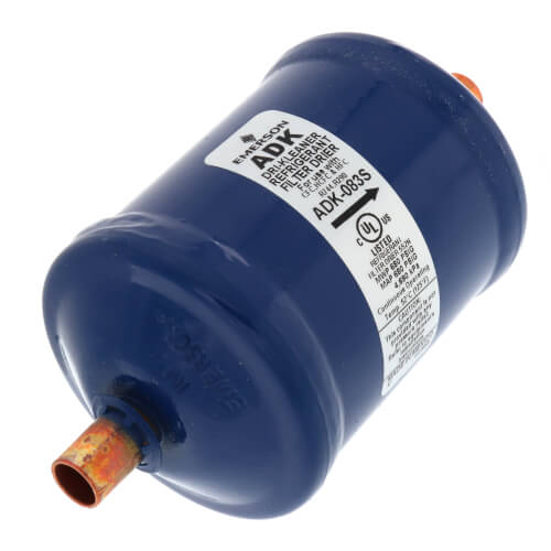 3/8" ODF ADK083S-Series Core Style Liquid Line Filter Drier (8 Cubic Inches)