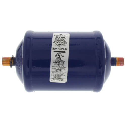 3/8" ODF BOK-163S-HH Liquid line Filter Drier (16 Cubic Inches)
