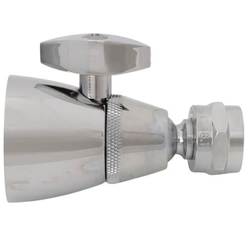 Main product image of 1-3/4" Chrome Plated Solid Brass Deluxe Shower Head (2.5 GPM Adjustable)