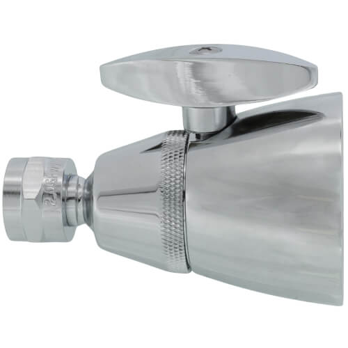Main product image of 2-1/4" Chrome Plated Solid Brass Deluxe Shower Head (2.5 GPM Adjustable)