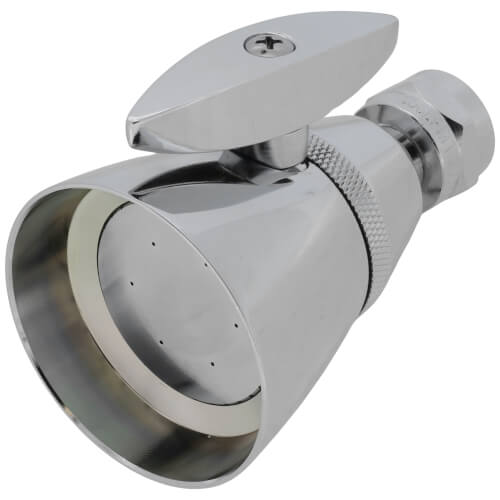 Main product image of 2-1/4" Chrome Plated Solid Brass Deluxe Shower Head (2.5 GPM Adjustable)
