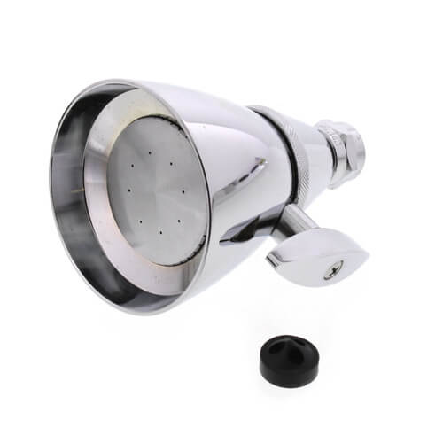 Main product image of 3" Chrome Plated Solid Brass Deluxe Shower Head (2.5 GPM Adjustable)