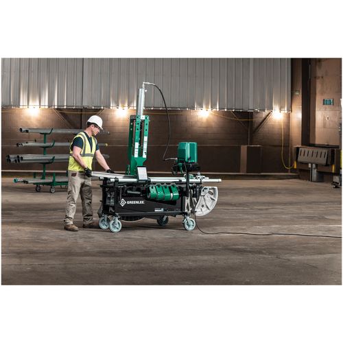 Main product image of 881 Cam-Track Hydraulic Bender for 2-1/2" and 4" Conduits with 980 Hydraulic Pump and Mobile Bending Table