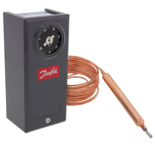 Main product image of KPU 19 Danfoss Temperature Switch, Remote Bulb, 120" Capillary Tube