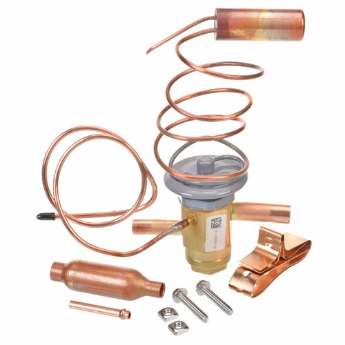 Main product image of 3/8" ODF R-410A 2-Ton Thermal Expansion Valve w/ Check Valve, 611048