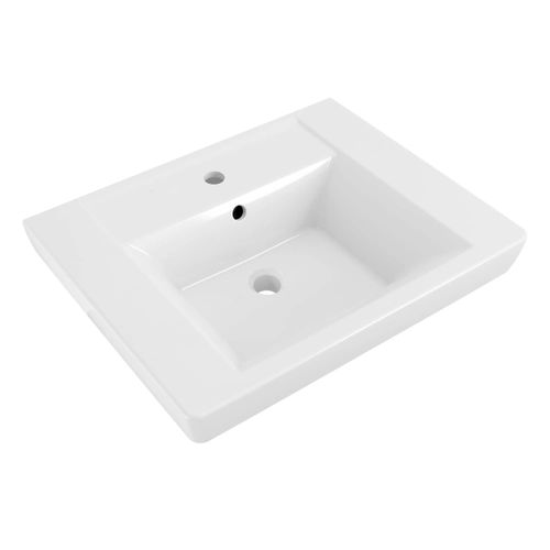 Main product image of Boulevard Center Hole Only Pedestal Sink Top (White)