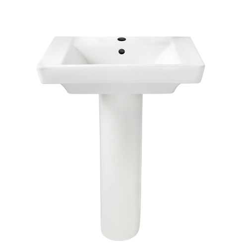 Main product image of Boulevard Center Hole Only Pedestal Sink Top and Leg Combination (White)