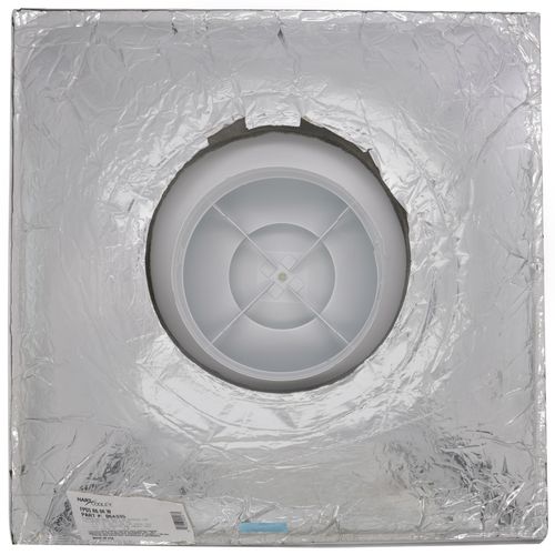 Main product image of 4-Way Steel 3 Cone Fixed Pattern T-Bar Diffuser w/ 8" Fixed Collar & R6 Insulated Back (FPDR6 Series)