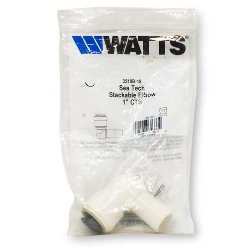 Main product image of 1" CTS Quick-Connect Stackable 90-Degree Elbow (3518-18)