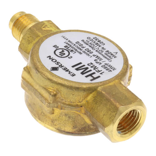 1/4" Female Flare x Male Flare HMI-1FM2 Hermetic Moisture Indicator