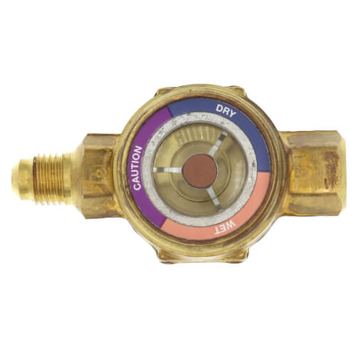 1/4" Female Flare x Male Flare HMI-1FM2 Hermetic Moisture Indicator