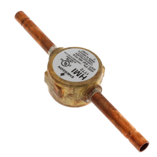 Main product image of 1/4" ODF Hermetic Sight Glass Moisture Indicator