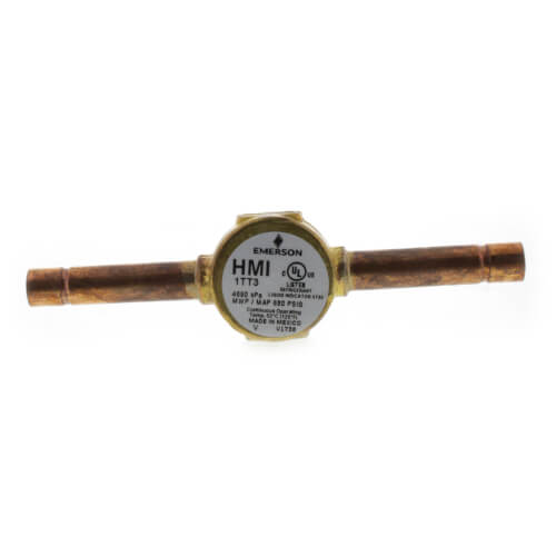 Main product image of 3/8" ODF HMI-1TT3 Hermetic Sight Glass Moisture Indicator