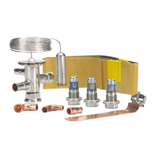 Main product image of 1/4" x 3/8" ODF Universal Ice Machine Expansion Kit with Internal Equalizer