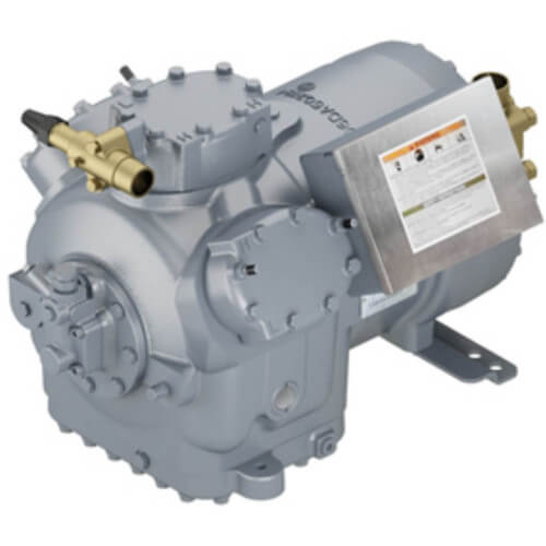 Main product image of 208/230V 3 Phase Semi-Hermetic Compressor w/ Suction Cut Off, 06DS5376BC1200