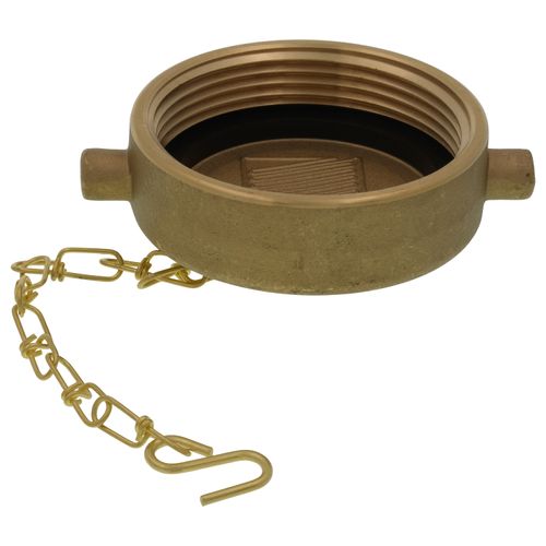 Main product image of 2-1/2" BCT/NYCORP Cap With Chain (Rough Brass)