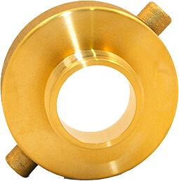 Main product image of 2-1/2" FNST X 1-1/2" MNST Reducer (Rough Brass)