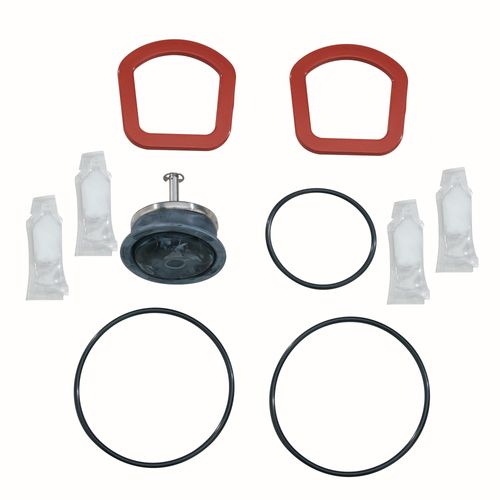 Main product image of 2-1/2" to 4" Total Rubber Part Kit for 957, 957RPDA and LF957 RPDA, Red Silicone Disc
