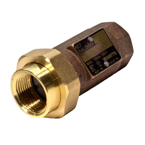 3/8" LF7C Dual Check Valve